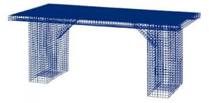 Kalager Design - High Table w. Top Plate - Matbord - Ultra Marine Blue - W175 x H100 x D84 cm