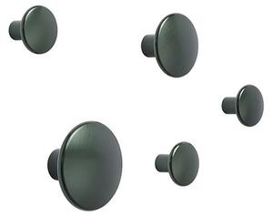 Muuto - The Dots Metal - Krokar - Dark Green - 5 cm - Large