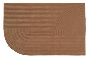 Muuto - Relevo Rug - Mattor - Burnt Orange - W170 x L240 cm