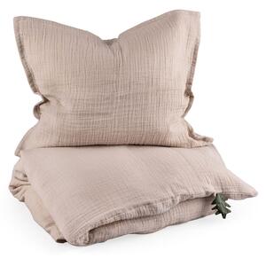 Sebra - Bed Linen Baby - Sängkläder för barn - Seabreeze Beige - L100 x W70 cm & L45 x W40 cm