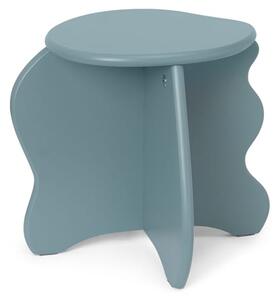 Ferm Living - Slope Stool - Pall för barn - Slope Stool - Storm - W36 x D36 x H30 cm
