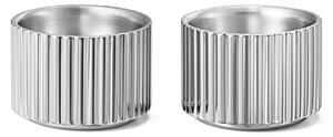 Georg Jensen - Bernadotte Egg Cup Set - Äggkoppar - Stainless Steel - W4 x H3,3 cm - 2 pcs