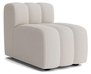 NORR11 - Studio Small Outdoor - Trädgårdssoffa - Sunbrella: Savane Whisper SAV2 J349 140 - W60 x D96 x H70 cm