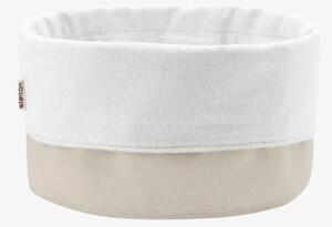 Stelton - Stelton Bread Bag - Brödkorg - Sand /White - W23 x H21 x L23 cm