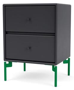 Montana - DRIFT - With Parsley Legs - Sängbord - Anthracite - B 35,4 x H 35,4 x D 30 cm