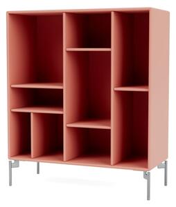 Montana - Compile - With chrome legs - Hyllor - Rhubarb - H 69.6 CM / W 69.6 CM / D 30 CM