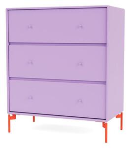 Montana - CARRY - With Rosehip Legs - Byrå - Iris - H 82.2 CM / W 69.6 CM / D 38 CM