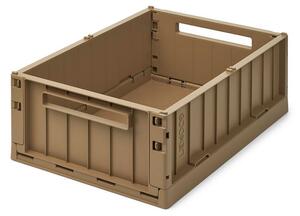 LIEWOOD - Weston Opbevaringskasse - Stor - Förvaringslåda för barn - 3070 - Oat - H19,5 x W36 x L50 cm