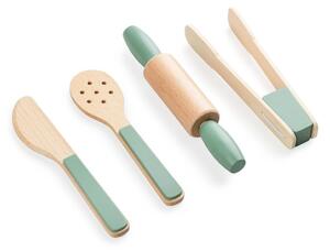 Sebra - Kitchen Utensils set - Leksaker - Grøn - Onesize