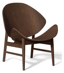 Warm Nordic - The Orange / Smoked Oak - Fåtölj - Solid Oak - L64 x W71 x H78 cm