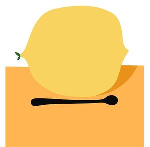 Paper Collective - Poster by Philippe Lareau/ - Affisch - Poire - 30x40 cm