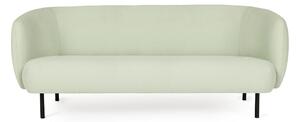 Warm Nordic - Cape Sofa - Soffa för 2 personer - Steelcut 935 (Mint) - L200 x W82 x H80 cm