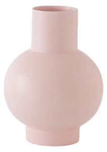 Raawii - Strøm Vase / Large - Vas - Coral Blush - Ø18 x H24 cm
