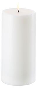 Uyuni - LED Pillar Candle - Stearinljus - Nordic White - 10,1x20 cm - 10,1 x 20 cm
