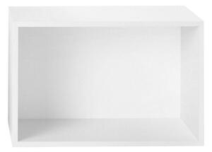 Muuto - Stacked Storage System / Large - Hylla - Backboard - White - L65,4 x D35 x H43,6 cm
