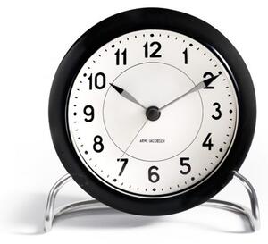 Arne Jacobsen - Station Vægur - Klockan - Table clock black/white - Ø11 cm
