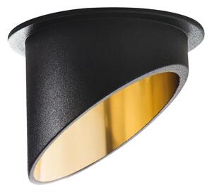 Kanlux 27324 - Infälld lampa SPAG 35W svart/guld