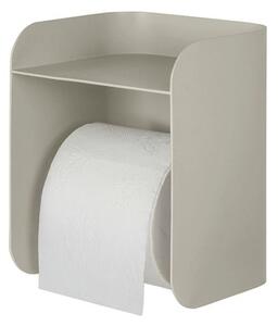 Mette Ditmer - CARRY Toilet Roll Holder - Toalettpappershållare - Sand Grey - W12,8 x L14x H18,5 cm
