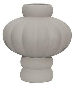 Louise Roe - Balloon Vase 02 - Vas - Sanded Grey - Ø6,5-17,5 x H20 cm