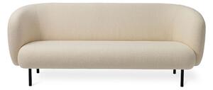 Warm Nordic - Cape Sofa - Soffa för 2 personer - Barnum 24 (Cream) - L200 x W82 x H80 cm