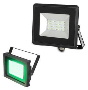 LED strålkastare LED/20W/230V IP65 grön světlo