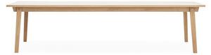 Normann Copenhagen - Slice table - Matbord - Oak - L300 - L: 300 x D: 90 x H: 74 cm