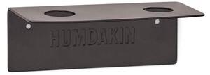 Humdakin - Bottle Hanger Double - Väggfästen - Black - 14 x 6 x 5 cm