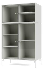 Montana - Ripple Cabinet III - With Snow Legs - Vitrinskåp - Nordic - W69,6 X H117,6 X D38 cm