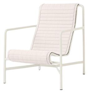 HAY - PALISSADE / Quilted Cushion for Lounge Chair - Kuddar för utomhusbruk - High - Cream White - W139 x D49,5 x H1cm