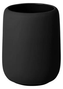 Blomus - Sono Toothbrush Tumbler - Behållare - Black - H11 x Ø8,5 cm / 0,3 L