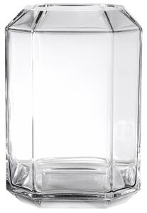 Louise Roe - Jewel Vase - Vas - 03 Clear - Ø18 x H26 cm