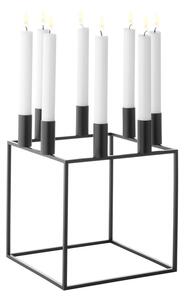 Audo Copenhagen - Kubus 8 - Ljusstake - Black - 23 x 23 cm