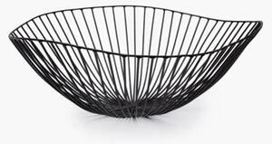 Serax - Basket Cesira - Korg - Black - Ø39 x H13 cm