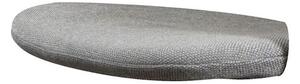 Cane-line - Choice Chair Cushion - Indoor - Kuddar för utomhusbruk - Seat Cushion - Light Grey, Cane-line Essence - W50 x D46 x H3 cm