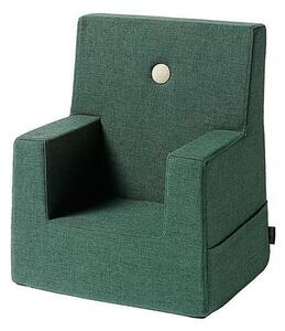 By KlipKlap - Klip Klap KK Kids Chair - Barnstol - Deep Green w/ Light Green - H50 x B43 x D32,7 cm