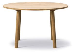 Fredericia Furniture - Taro Table 6121 by Jasper Morrison - Matbord - Oiled Oak - Ø120 x H73 cm