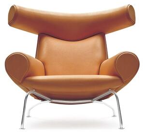 Fredericia Furniture - Wegner Ox Chair 1000 by Hans J. Wegner - Fåtölj - Primo 75 Cognac - W99 x D99 x H92 x SH36 cm