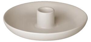 Blomus - Vela Candle Holder - Ljusstake - Medium / Moonbeam - H2 x L14 x W14 cm