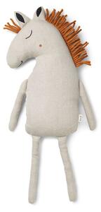 Ferm Living - Horse Cushion - Plyschleksak - Natural - B22 x H70 x D8 cm