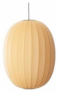 Made by Hand - High oval Knit-wit - 65 pendant - Hängande lampa - Sunrise - Ø65 x H86 cm