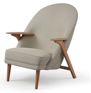 Warm Nordic - Wingman Lounge Chair - Lounge stol - Cura 61232 (Light Sand) - L78 x W85 x H42/96 cm
