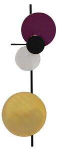 PLEASE WAIT to be SEATED - Planet Lamp / By Mette Schelde - Vägglampa - Fig Purple - L98 x D12 cm