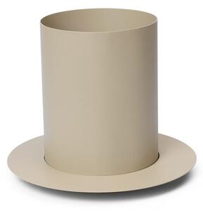 Ferm Living - Auran Pot - Blomkruka - Small - Cashmere - Stock sale - W25 x D25 x H21 cm