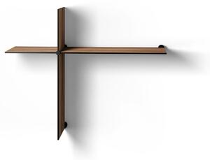 Bent Hansen - Up The Wall - Hylla - Valnød - Set of two shelves