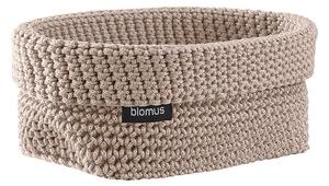 Blomus - Tela - Crochet basket - Korg - Moonbeam - Large - H90 x L200 mm