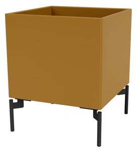 Montana - Colour Box I – S6161 - With Black Legs - Förvaringslådor - Amber - W35,4 X H42,6 X D35,4 cm