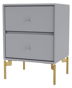 Montana - DRIFT - With brass legs - Sängbord - Graphic - B 35,4 x H 35,4 x D 30 cm
