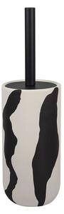 Mette Ditmer - ICON Brush Holder - Toalettborste - Off White - W10 x L10 x H21 cm