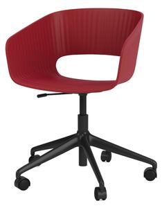 Montana - Marée 406 - Kontorsstol - Beetroot/Frame: Black - H 73-85 cm SH 40-52 cm D 48 cm W 55.5 cm