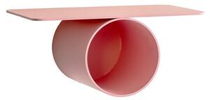 Raawii - Pipeline Solo Shelf - Hylla - Pink - W16,4 x L37 x H20 cm